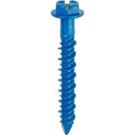 ITW BRANDS TAPCON Concrete Screw, Hex, 1 3/4 in L 24320